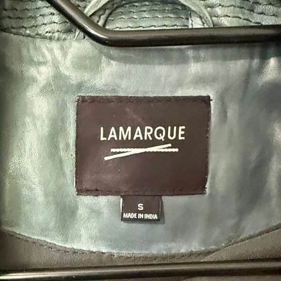 Lamarque Donna Iconic Leather Biker Jacket - Picture 9 of 11